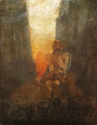 Alphonse Mucha The Gulf Germany oil painting art